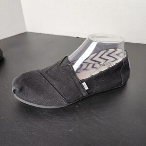 TOMS Alpargata Slip-On Casual Shoe - Black 7.5